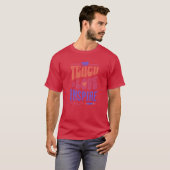 Teach Love vintage T-shirt (Voorkant volledig)