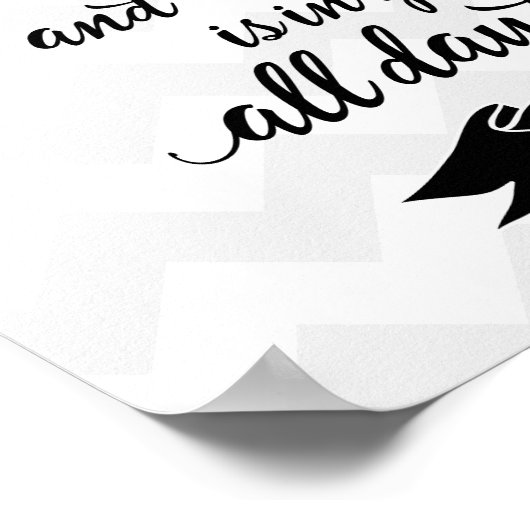 Teach Me (Psalm 25:5) Poster (Hoek)