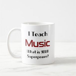 Teach muziek koffiemok