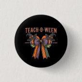 Teach-O-Ween Ronde Button 3,2 Cm (Voorkant)