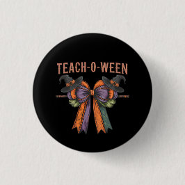 Teach-O-Ween Ronde Button 3,2 Cm