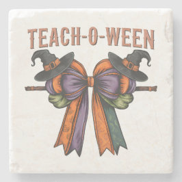 Teach-O-Ween Stenen Onderzetter
