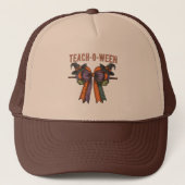 Teach-O-Ween Trucker Hoed Pet (Voorkant)