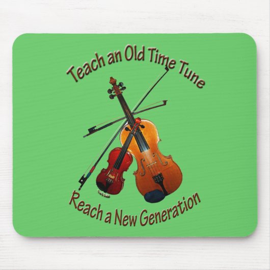 Teach Old Time Mousepad Muismat (Voorkant)