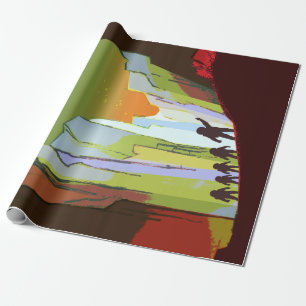  Teach op Mars-werving Cadeaupapier