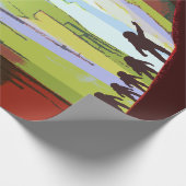  Teach op Mars-werving Cadeaupapier (Hoek)