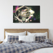 Teach-peace-beweging Canvas Afdruk (Insitu (Slaapkamer))