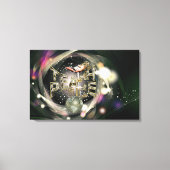 Teach-peace-beweging Canvas Afdruk (Voorkant)