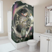 Teach-peace-beweging Douchegordijn (In situ)