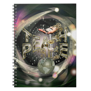 Teach-peace-beweging Notitieboek