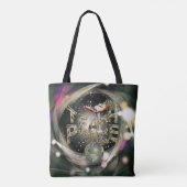 Teach-peace-beweging Tote Bag (Achterkant)
