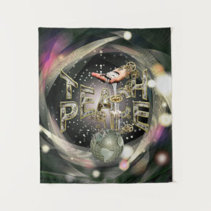 Teach-peace-beweging Wandkleed