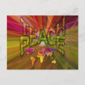 Teach Peace Briefkaart (Voorkant)