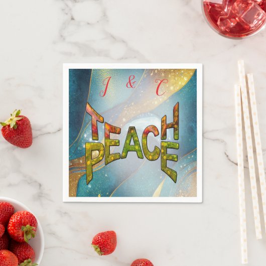 Teach Peace Christmas Gathering Servet (Insitu)