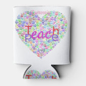 Teach Peace Heart Thunder_Cove Blikjeskoeler (Voorkant)