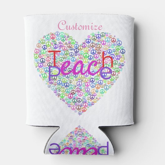 Teach Peace Heart Thunder_Cove Blikjeskoeler (Achterkant)