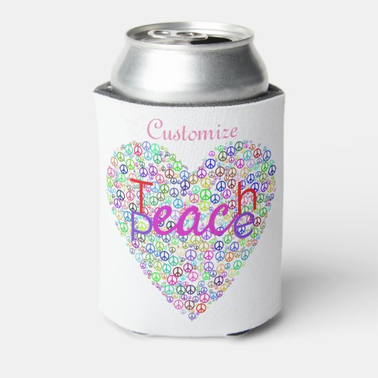 Teach Peace Heart Thunder_Cove Blikjeskoeler (Blikje Achterkant)