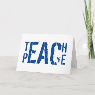Teach Peace Kaart
