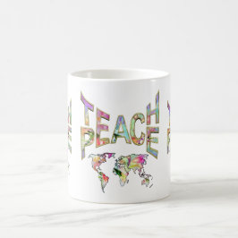 Teach Peace Koffiemok