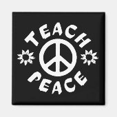Teach Peace Magneet (Voorkant)