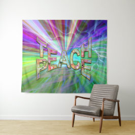 Teach Peace on Earth Wandkleed