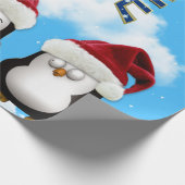 Teach Peace Penguins Cadeaupapier (Hoek)