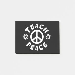 Teach Peace Post-it® Notes