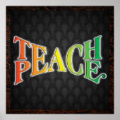 Teach Peace Poster (Voorkant)