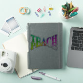 TEACH PEACE Rainbow Graphic Sticker (iPad Cover)