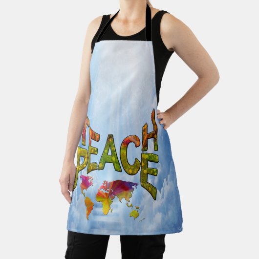 Teach Peace Schort (Insitu)