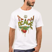 Teach Peace T-shirt (Voorkant)