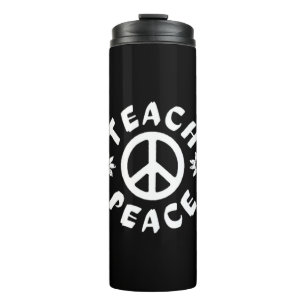 Teach Peace Thermosbeker