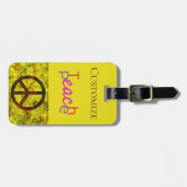 Teach Peace Thunder_Cove Bagagelabel (Voorkant horizontaal)