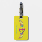 Teach Peace Thunder_Cove Bagagelabel (Achterkant verticaal)