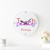 Teach Peace Thunder_Cove Grote Klok (Huis)