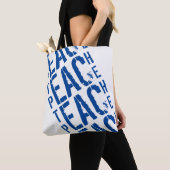 Teach Peace Tote Bag (Dichtbij)