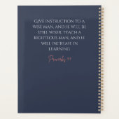 Teach Pray Repeat Planner (Achterkant)