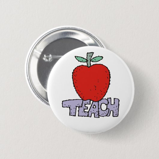 Teach. Ronde Button 5,7 Cm (Voorkant /achterkant)