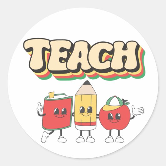 TEACH Sticker (Voorkant)