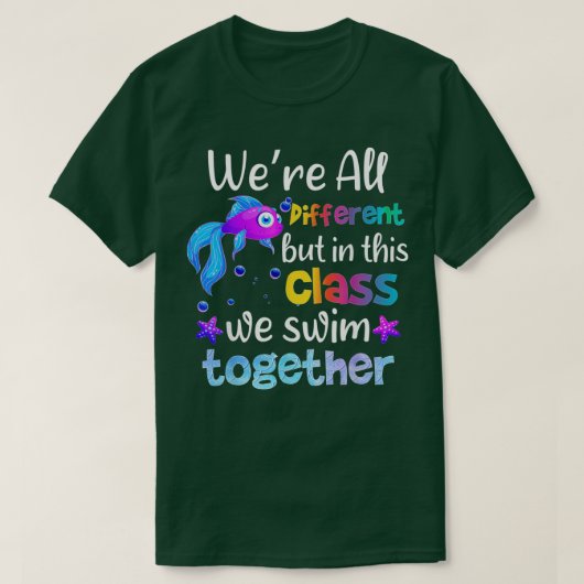 Teach was allemaal anders, maar in deze klasse zwo t-shirt (Design voorkant)
