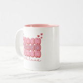 Teach with Love Tweekleurige Koffiemok (Voorkant links)