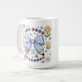 Teacher 100 Days of School Coffee Mug Koffiemok (Voorkant links)