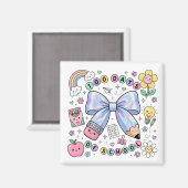 Teacher 100 Days of School Magnet  (Voorkant / Achterkant)