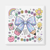 Teacher 100 Days of School Magnet  (Voorkant)