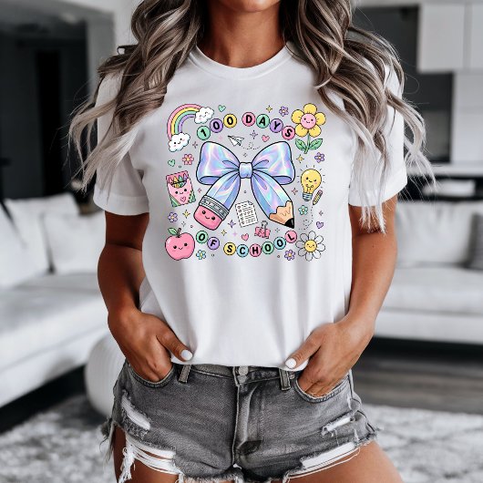 Teacher 100 Days of School T-shirt