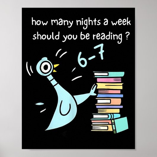 Teacher 67 How Many Nights A Week Should You Be Re Poster (Voorkant)