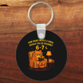 Teacher 67 How Many Nights A Week Should You Be Re Sleutelhanger (Voorkant)