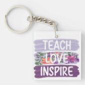 Teacher Acrylic Sleutelhanger (Voorkant)