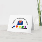 Teacher Advancement Program Kaart (Voorkant)