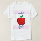 Teacher Apple T-shirt (Design voorkant)